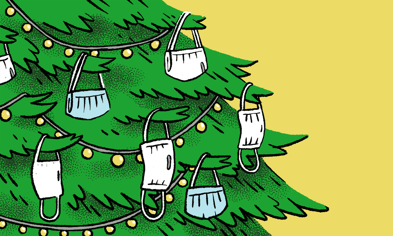 A Christmas day with Covid-19 is a grim concept, but will be a reality for many of us (Image: Toby Morris) 
