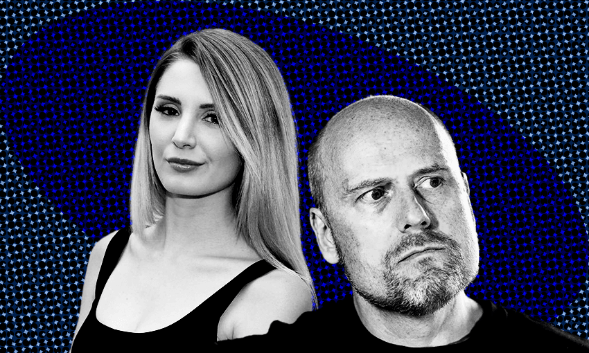 Lauren Southern and Stefan Molyneux. (Image: supplied / Archi Banal) 

