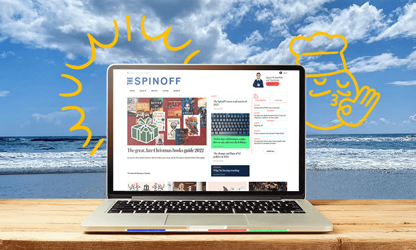 An artist’s impression of your laptop, December 26 (Photo: Getty Images; additional design: Toby Morris) 
