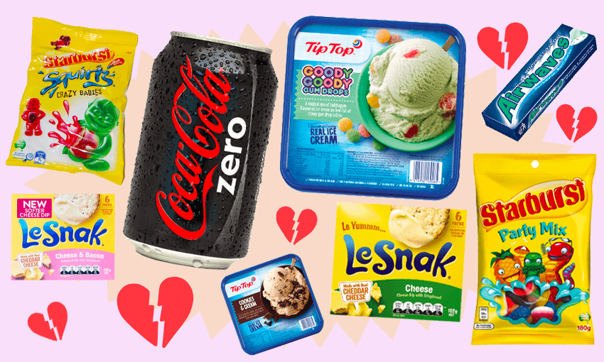 A bunch of beloved food items were retired this year. (Image: Tina Tiller) 
