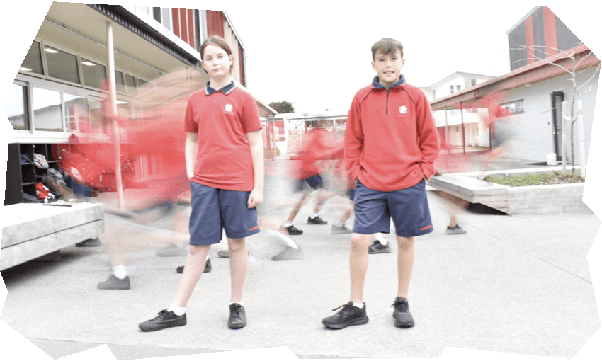 An investigation into school uniforms, by three intermediate students