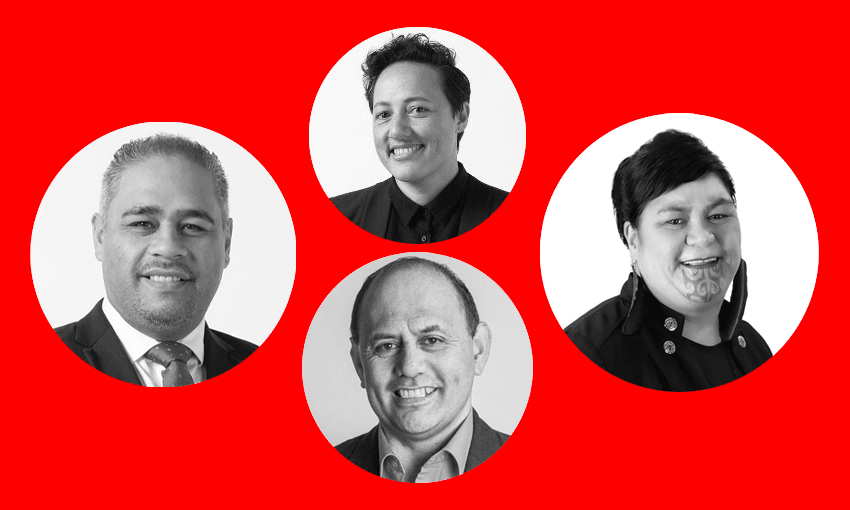 Peeni Henare, Kiritapu Allan, Willie Jackson and Nanaia Mahuta (Image: Tina Tiller) 
