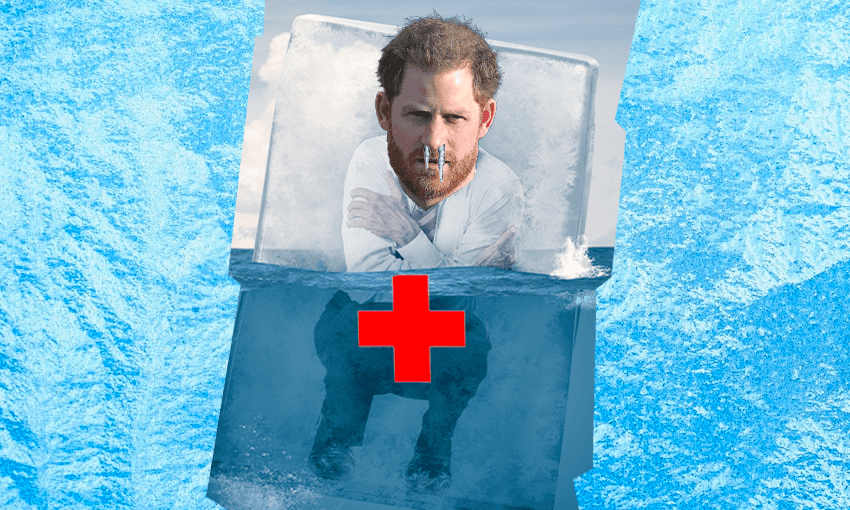 The recommended first aid for frostbite is not Elizabeth Ardern cream (Image: Tina Tiller)