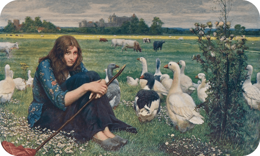 ‘The Goose Girl’ by Valentine Cameron Prinsep (1838–1904) (Image: Getty Images) 
