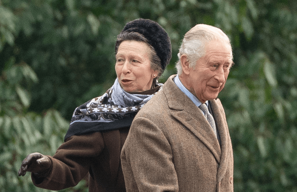 Princess Anne with King Charles in January 2023 (Photo by Joe Giddens/PA Images via Getty Images) 
