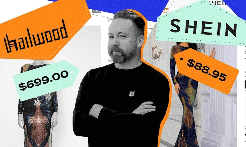 Acclaimed NZ fashion designer Adrian Hailwood is facing questions over his design practices after duplicate designs from his Summer 2023 collection were found to be widely available on fast fashion outlets. (Image: Sungmi Kim / Stuff)