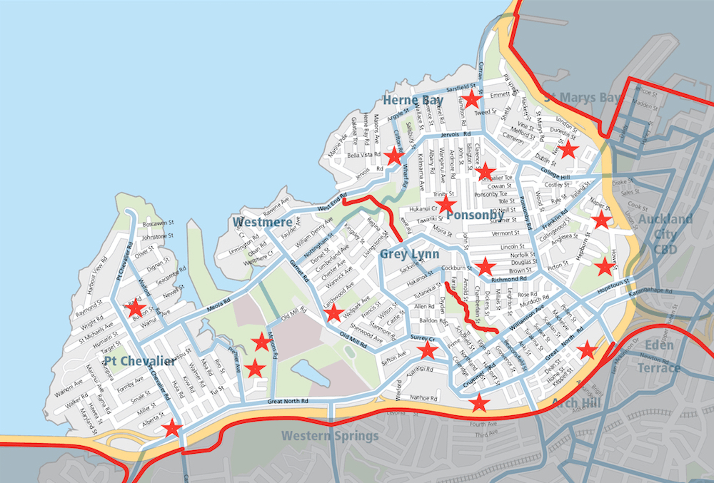 The schools, kindergartens and ECEs in the area.