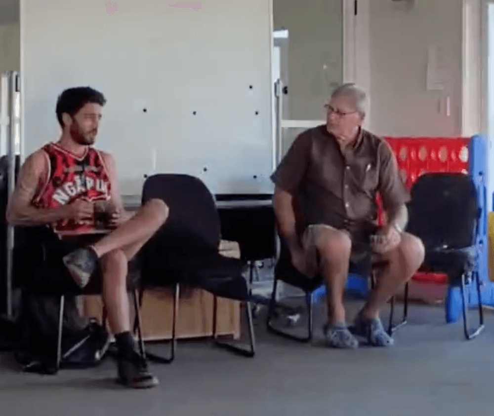 A grainy image of the Māori hero of the day - Pere Huriwai-Seger. 