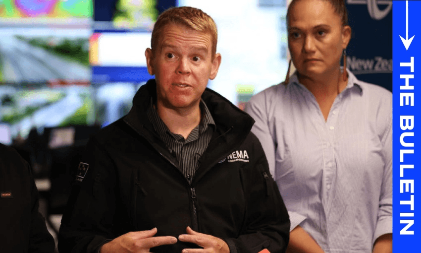 PM Chris Hipkins and deputy PM Carmel Sepuloni in Auckland earlier this week (Photo: Getty Images) 
