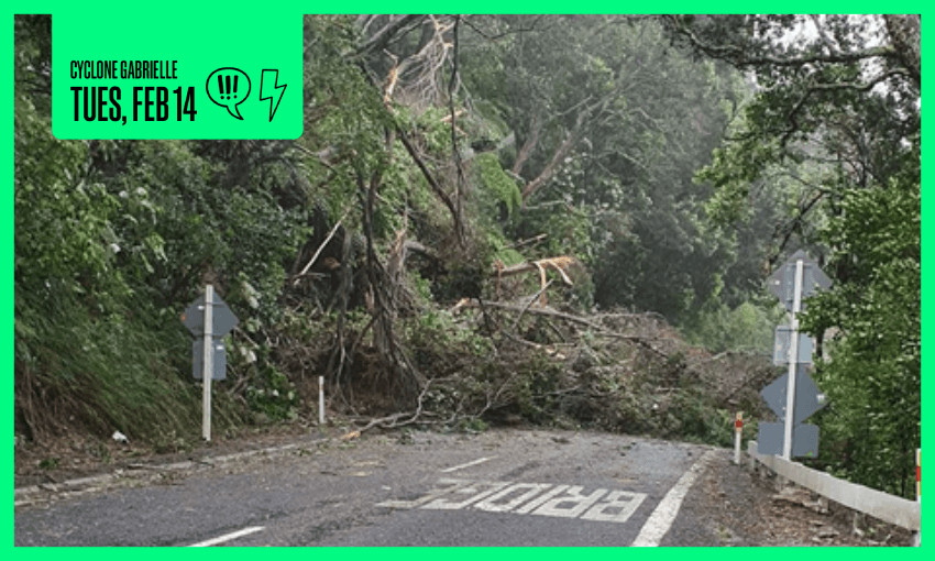 Nearly 30 roads including main routes in and out of the area are now closed in the Thames/Coromandel region (Image: Thames/Coromandel District Council) 
