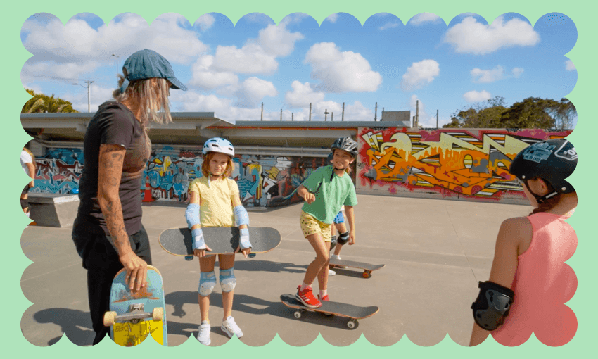 Amber Clyde founded Girls Skate NZ to empower and educate young women in the sport. (Photo: Back on the Board) 
