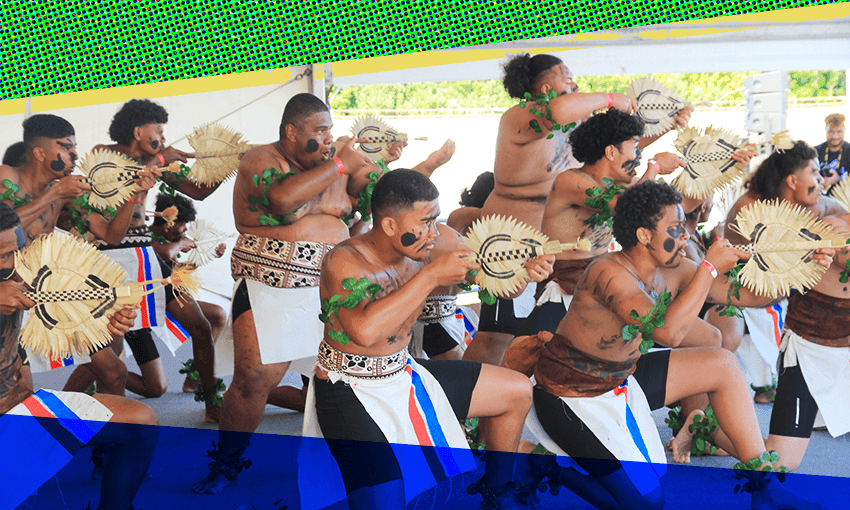 Kelston Boys High School entering their largest Fijian group to date with around 20 participants. (Photo: Sela Jane Hopgood) 
