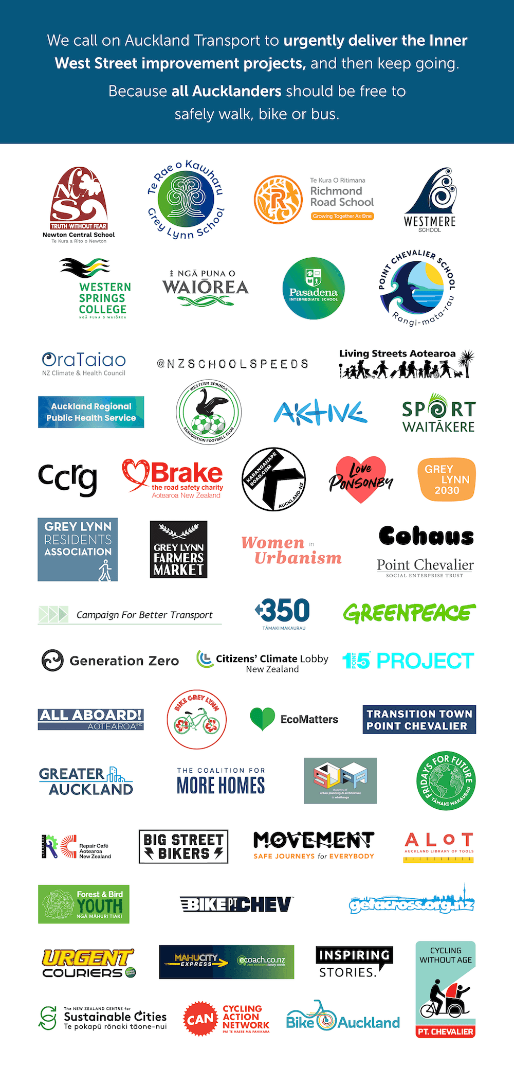 Some of the rōpū who support the IWPs. 