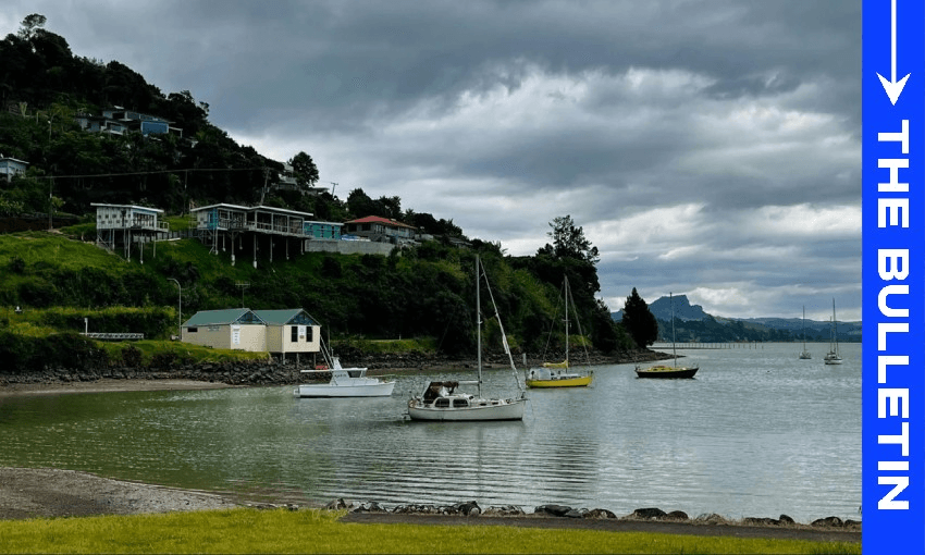 New houses in Whangaroa still being built on the side of cliffs (Photo: Nadine Anne Hura)