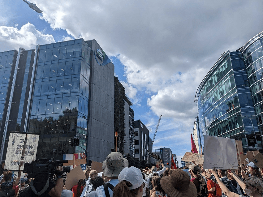 climate protest auckland