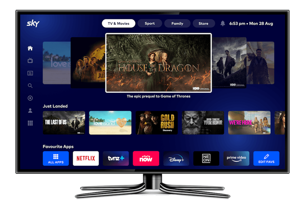 Sky Box offers Sky TV with other streaming services in one device. (Photo: Sky TV) 
