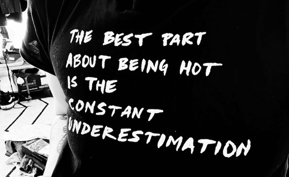 A shirt that I love to wear.