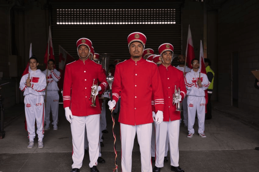 Red, White and Brass film