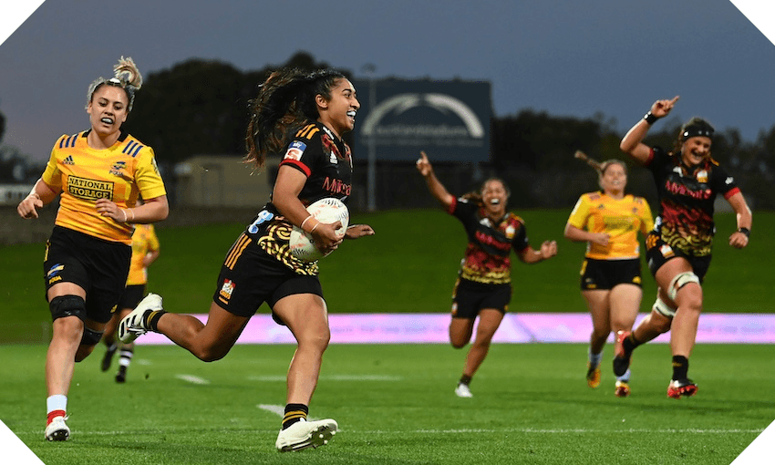 Mererangi Paul seals it for Chiefs Manawa (Photo:  Hannah Peters/Getty Images) 
