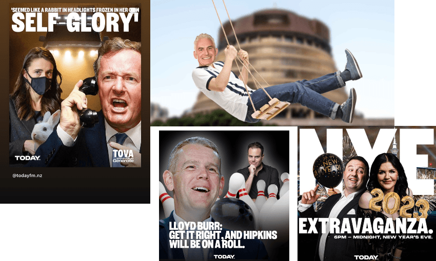 Some of Today FM's more unusual feature images