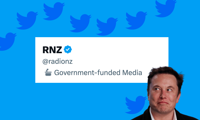 RNZ has been labelled government-founded media on Twitter