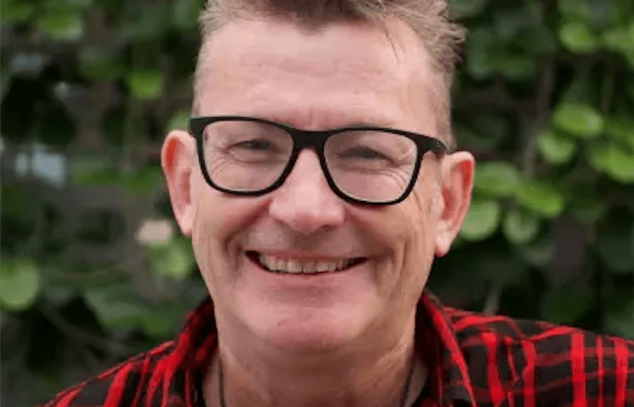 The inventor of the office lamp, Loop, Ralph Booth.