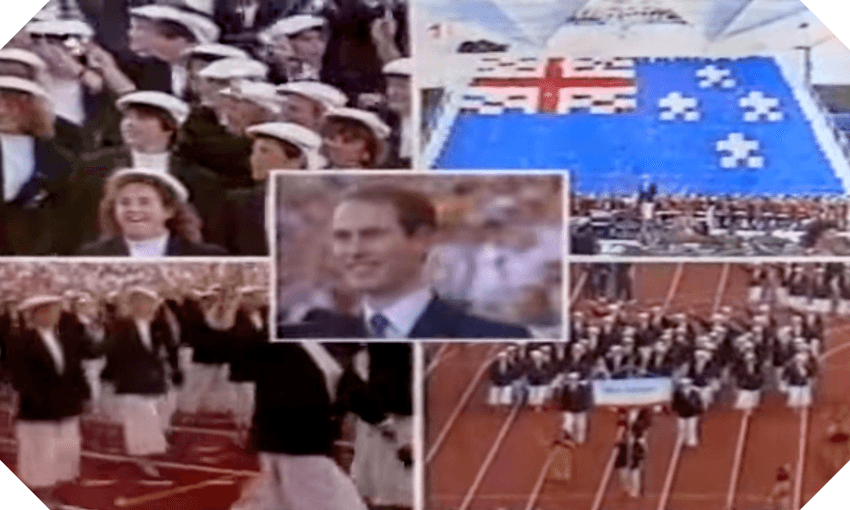 1990 Commonwealth Games opening ceremony in Auckland (Image: Youtube) 
