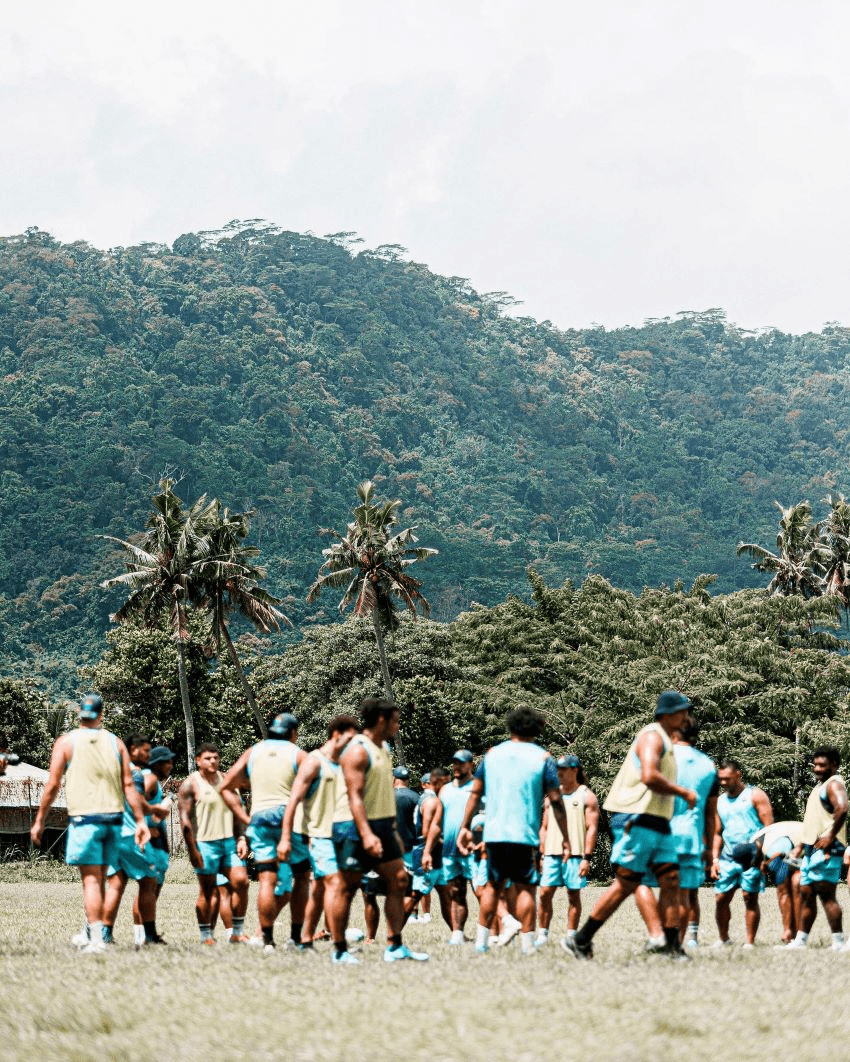Moana Pasifika during their training 