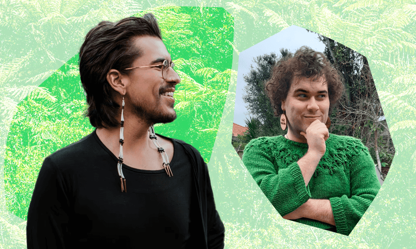 Joshua Whitehead and Essa Ranapiri (Image: Tina Tiller) 
