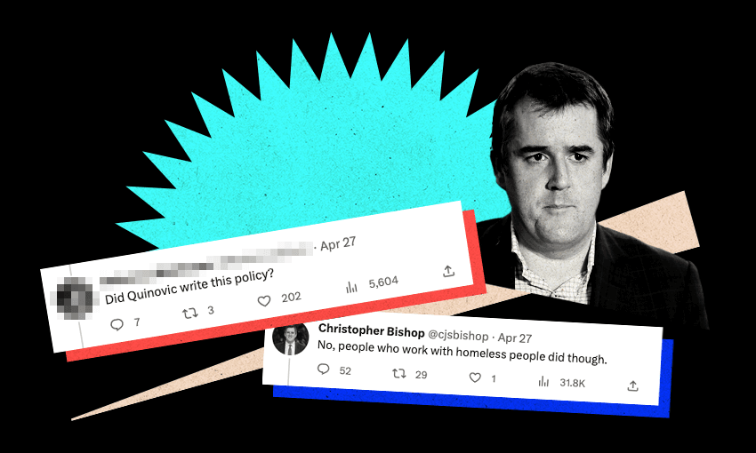 Chris Bishop making the big claim on Twitter (Image: Archi Banal) 
