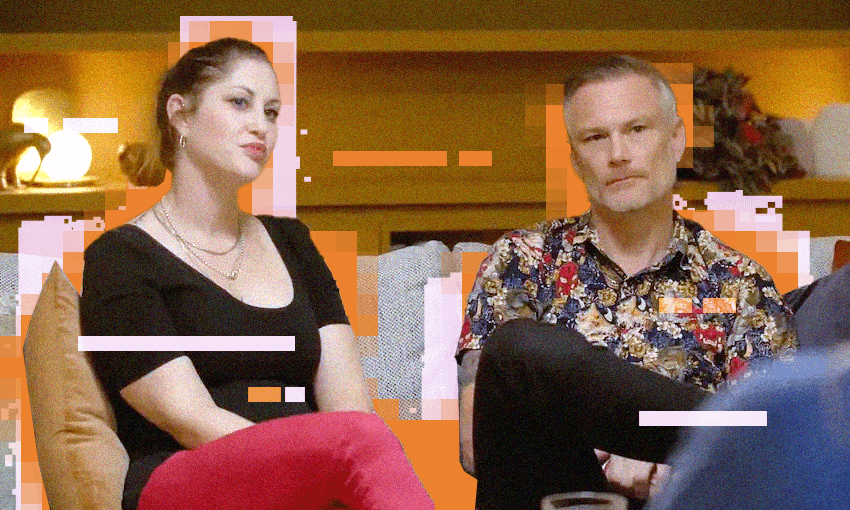 A couple chat through their issues on Couples Therapy NZ.
