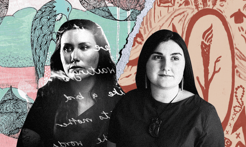 Arihia Latham and Ruby Solly (Image: Archi Banal) 
