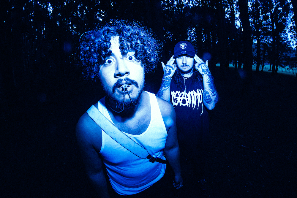 Two local members of the death-rap community.