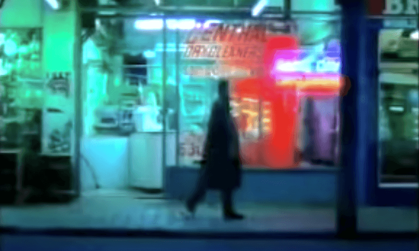 Scene from Dominion Road I (The Mutton Birds, 1992)