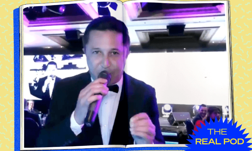 Mike Puru in The Voyager New Zealand Media Awards: The Musical 
