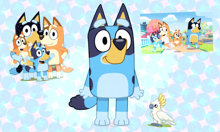Bluey! (Design: Tina Tiller) 
