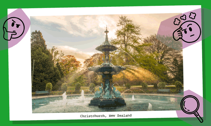 Greetings from Christchurch. (Image: Tina Tiller)