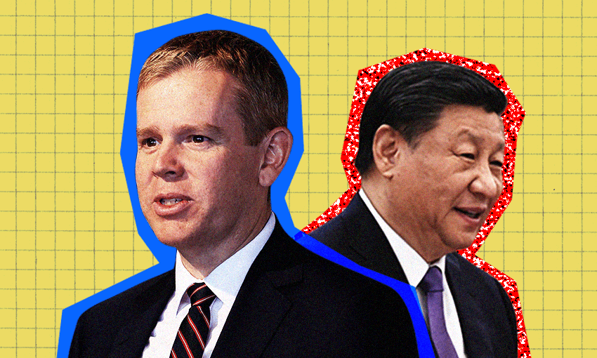 Chris Hipkins is expected to meet Xi Jinping in the Great Hall of the People. (Image: Archi Banal) 
