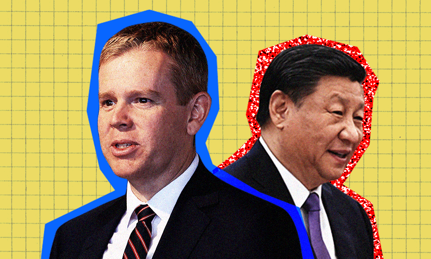 Chris Hipkins is expected to meet Xi Jinping in the Great Hall of the People. (Image: Archi Banal)