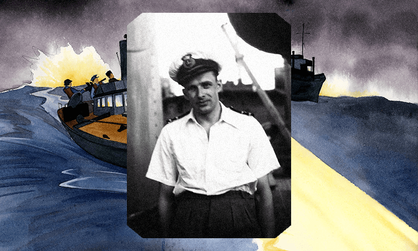 Robert Kerr; a scene from Jack & Sandy by Bob Kerr (Image: Archi Banal) 
