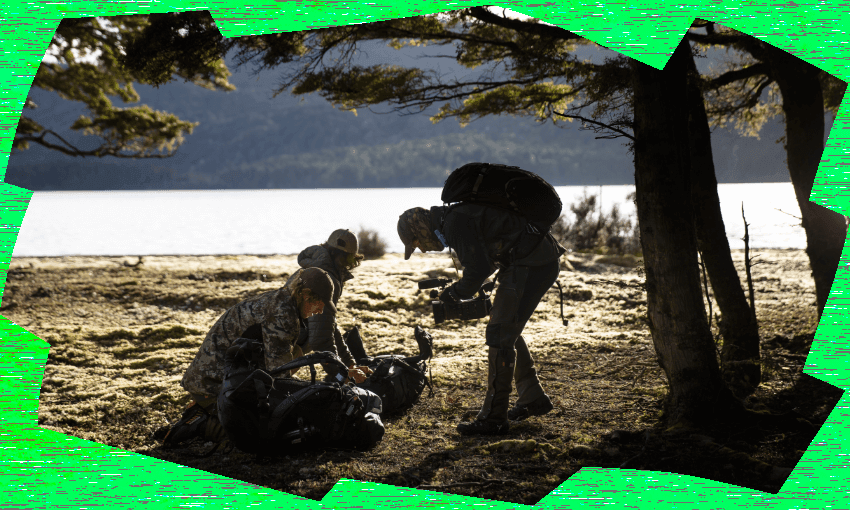 It wasn’t just the contestants pushed to their limits on Tracked (Photo: Supplied / Design: Tina Tiller)