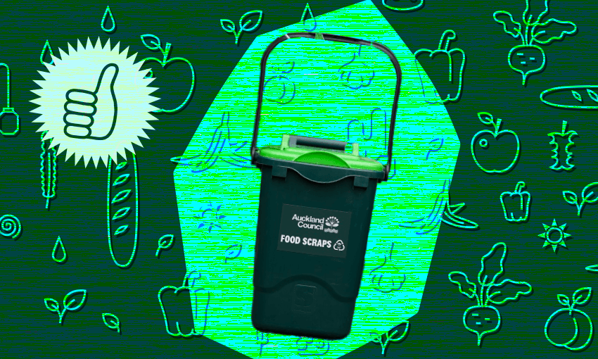 Everything you need to know about Auckland’s new food scraps bins The