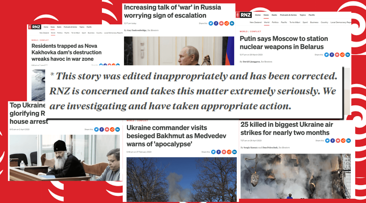 The review followed a series of Kremlin-friendly edits being identified. 
