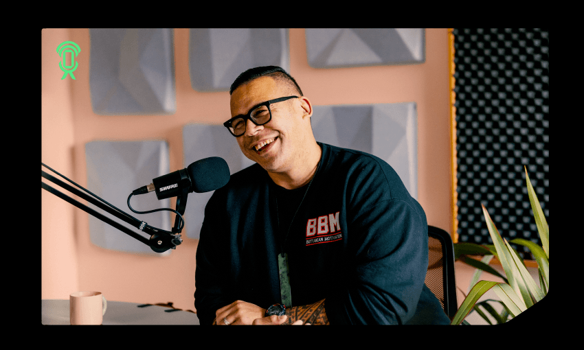 Dave Letele joined Jane Yee on This is Kiwi (Image: Tina Tiller)