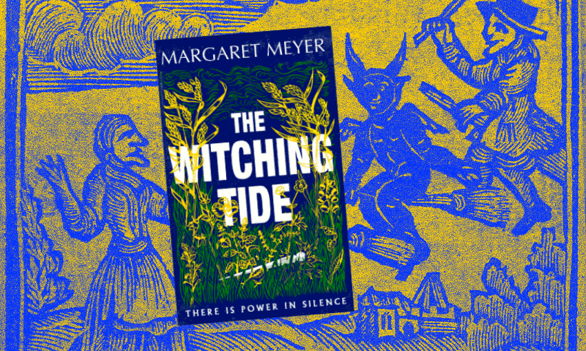 Image: Tina Tiller; Background image from A History of Witches and Wizards, 1720, Wellcome Collection) 
