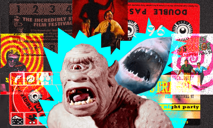 The Incredibly Strange Film Festival is 30, dirty and thriving. (Photos: Supplied / Design: Tina Tiller) 
