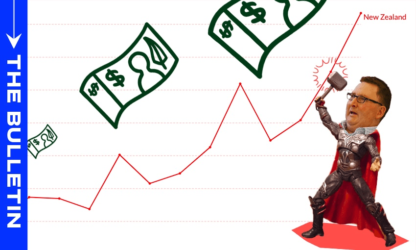 Adrian (Th)Orr will be happy about the latest business confidence survey results (Image: Tina Tiller) 
