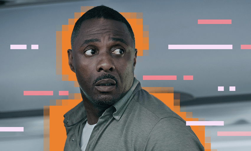 Idris Elba in Hijack (Photo: Apple TV+ / Design: Archi Banal) 
