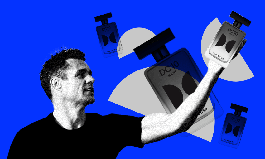 Dan Carter moments before he is sued for intellectual property theft by Dolby Audio (Image: Archi Banal) 
