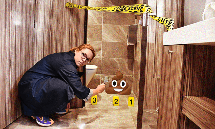 Artist’s impression of the shit on the floor at the wedding (Photo: Supplied) 
